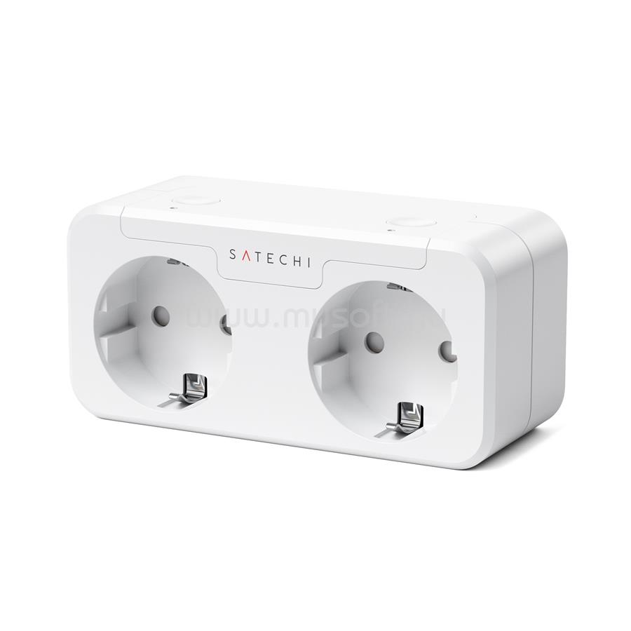 SATECHI Homekit Dual Smart Outlet (EU) - White