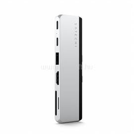 SATECHI DUAL USB-C HUB for SURFACE PRO 9 (1x USB4 Pass-through Port 100W?PD, 1x 6K/60Hz or Dual 4K/60Hz Video?40Gbps,2x USB-C 3.2 Gen 2 Port, 1x USB-A 3.2 Gen 2, HDMI 2.0 Port (4K/60Hz)?SD/microSD) ST-HSP9P small