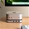 SATECHI Mac Mini M4 Stand & Hub with SSD Enclosure ST-GNMMES small