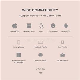 SATECHI Mini NVMe SSD Enclosure - Space Gray ST-E2230M small