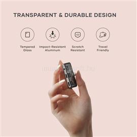 SATECHI Mobile XR Hub with dual USB-C and Audio - Space Gray ST-HXRAJM small