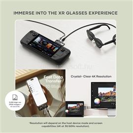 SATECHI Mobile XR Hub with dual USB-C and microSD - Space Gray ST-HXRSDM small