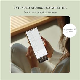 SATECHI Mobile XR Hub with dual USB-C and microSD - Space Gray ST-HXRSDM small