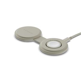 SATECHI OntheGo 2-in-1 Wireless Charger - Sand ST-QTG21W small