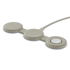 SATECHI OntheGo 3-in-1 Wireless Charger - Sand ST-QTG31W small