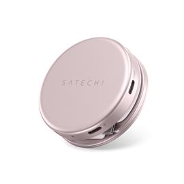 SATECHI OntheGo 5-in-1 Multiport Adapter (1x HDMI 4K 60Hz, 1x USB-C up to 5 Gbps, 1x USB-A 3.0 up to 5 Gbps, 1xUSB-C PD60W, 1x SD card reader) - Blush ST-POTG5P small