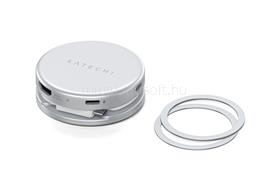 SATECHI OntheGo 5-in-1 Multiport Adapter (1x HDMI 4K 60Hz, 1x USB-C up to 5 Gbps, 1x USB-A 3.0 up to 5 Gbps, 1xUSB-C PD60W, 1x SD card reader) - Silver ST-POTG5S small