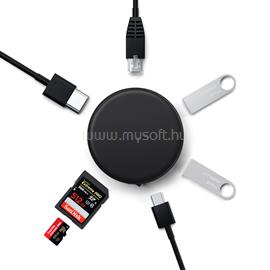SATECHI OntheGo 7-in-1 Multiport Adapter - Space Black ST-POTG7C small