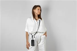 SATECHI OntheGo Crossbody Lanyard Cable - Black ST-LOTGLK small
