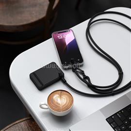 SATECHI OntheGo Crossbody Lanyard Cable - Black ST-LOTGLK small