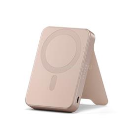 SATECHI Qi2 10K Magnetic Power Bank with Stand - Desert Rose ST-B10Q2SR small