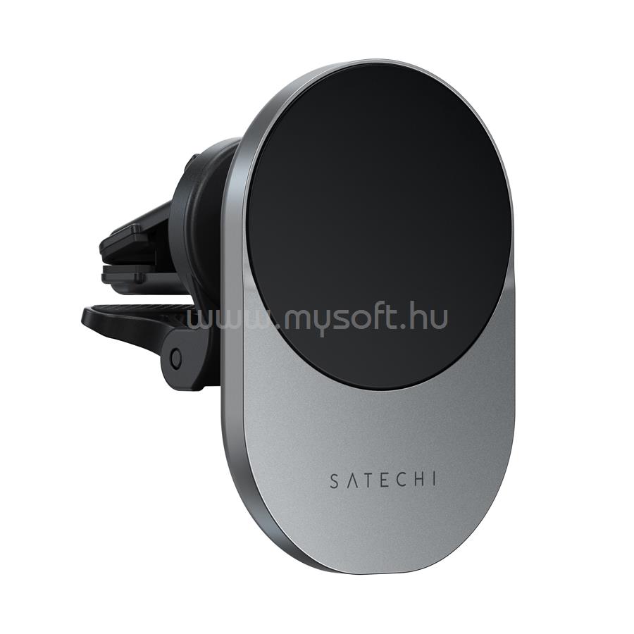 SATECHI Qi2 Wireless Car Charger - Space Gray