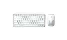 SATECHI Slim CEX1 Wireless Combo (Keyboard and Mouse) - US English - Silver ST-ZEX1SS-EN small