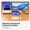 SATECHI Slim CEX1 Wireless Combo (Keyboard and Mouse) - US English - Silver ST-ZEX1SS-EN small