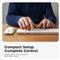 SATECHI Slim CEX1 Wireless Combo (Keyboard and Mouse) - US English - Silver ST-ZEX1SS-EN small