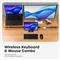 SATECHI Slim CEX1 Wireless Combo (Keyboard and Mouse) - US English - Space Black ST-ZEX1CC-EN small