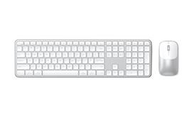 SATECHI Slim CEX3 Wireless Combo (Keyboard and Mouse) - US English - Silver ST-ZEX3SS-EN small