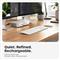 SATECHI Slim CEX3 Wireless Combo (Keyboard and Mouse) - US English - Silver ST-ZEX3SS-EN small
