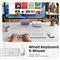 SATECHI Slim CLX3 Wired Combo (Keyboard and Mouse) - US English - Silver ST-ZULX3SS-EN small