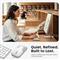 SATECHI Slim CLX3 Wired Combo (Keyboard and Mouse) - US English - Silver ST-ZULX3SS-EN small