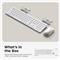 SATECHI Slim CLX3 Wired Combo (Keyboard and Mouse) - US English - Silver ST-ZULX3SS-EN small