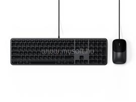 SATECHI Slim CLX3 Wired Combo (Keyboard and Mouse) - US English - Space Black ST-ZULX3CC-EN small