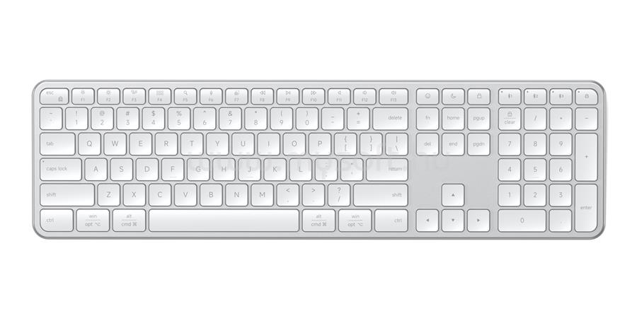 SATECHI Slim EX3 Wireless Keyboard - US English - Silver
