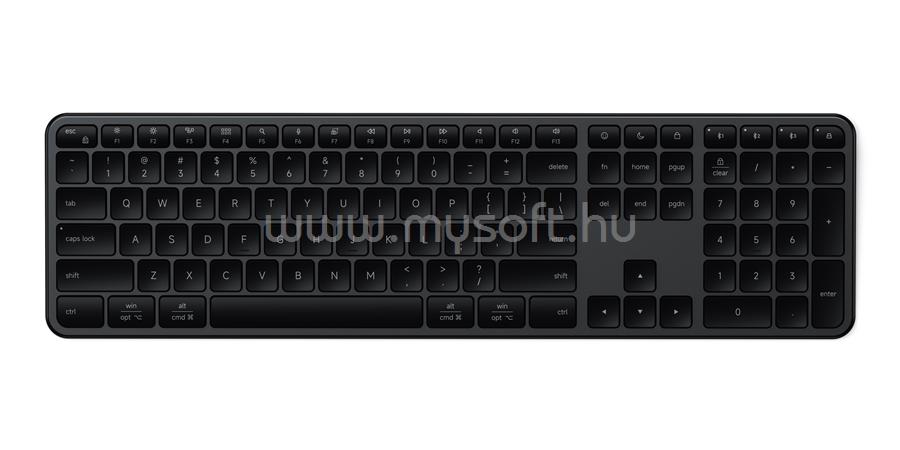 SATECHI Slim EX3 Wireless Keyboard - US English - Space Black