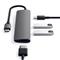 SATECHI Slim Type-C Multi-Port adapter (asztroszürke) ST-CMAM small