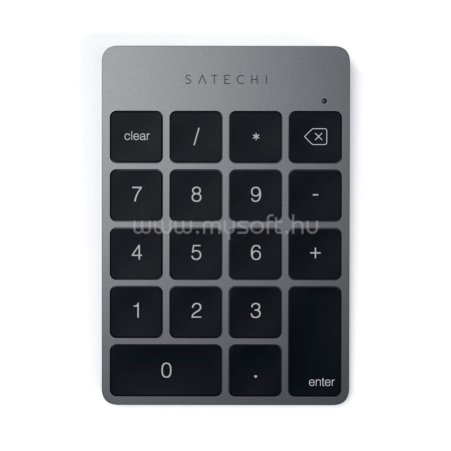 SATECHI Slim Wireless Keypad - Space Gray