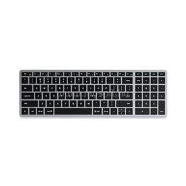 SATECHI SLIM X2 Slim Bluetooth Wireless Keyboard + Num. Keypad - US - Space Grey ST-BTSX2M small