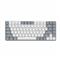 SATECHI SM1 Slim Mechanical Backlit Bluetooth Keyboard (Windows Keycaps - Windows, Left Alt, Right Alt 2.4GHz USB Receiver) - Grey/White ST-KSM1LT-EN small