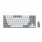 SATECHI SM1 Slim Mechanical Backlit Bluetooth Keyboard (Windows Keycaps - Windows, Left Alt, Right Alt 2.4GHz USB Receiver) - Grey/White ST-KSM1LT-EN small
