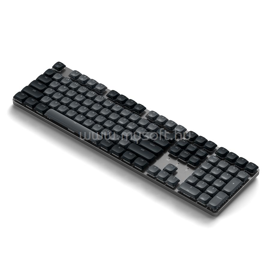 SATECHI SM3 Slim Mechanical Backlit Bluetooth Keyboard (Dark) - US- Dark