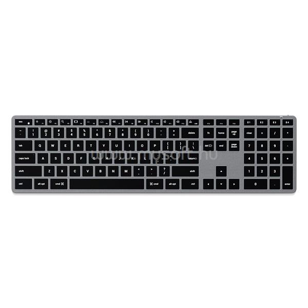 SATECHI ST-BTSX3M-HU Slim X3 Bluetooth vezeték nélküli billentyűzet (magyar, asztroszürke)
