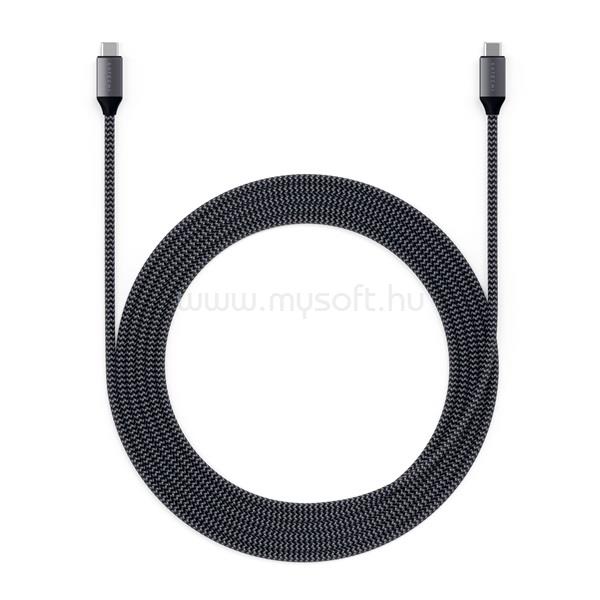 SATECHI ST-TCC2MM 2m 100W Type-C szürke kábel
