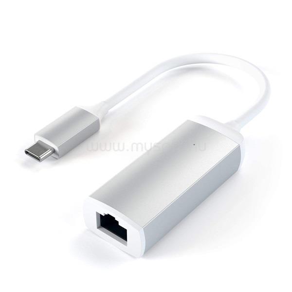 SATECHI ST-TCENS Type-C/RJ45 adapter (ezüst)