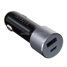 SATECHI ST-TCPDCCM 72W USB/Type-C asztroszürke autós töltő ST-TCPDCCM small