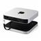 SATECHI Stand & Hub For Mac Mini / Studio (1x USB-C 3.2, 1xUSB-A 3.2, 2x USB-A 3.0, 3.5mm Audio,1x Micro/SD, 1x NVMe/M.2 SATA SSD Enclosure Drive not included) - Silver ST-GMMSHS small