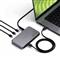 SATECHI Thunderbolt 4 Slim Hub Pro (3x Thunderbolt 4 Downstream Ports up to 40 Gbps, 15W,2x 4K at 60Hz or 1x 8K at 30Hz or (1x) 6K on Mac) - Silver ST-HT4SHM-EU small