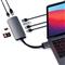 SATECHI Type-C Dual Multimedia Adapter (asztroszürke ) ST-TCDMMAM small