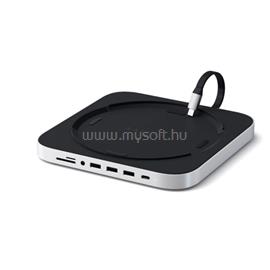 SATECHI Type-C Mac Mini HUB és állvány (ezüst) ST-ABHFS small