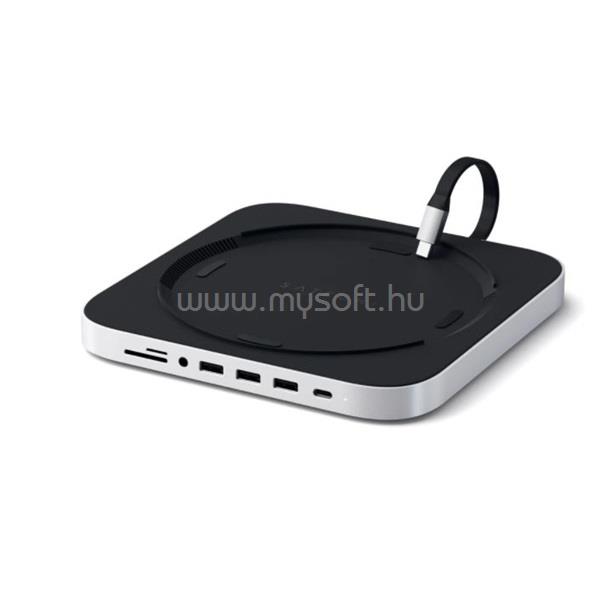 SATECHI Type-C Mac Mini HUB és állvány (ezüst)