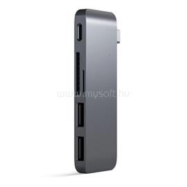 SATECHI Type-C Pass USB Hub (asztroszürke) ST-TCUPM small