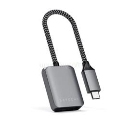 SATECHI USB-C - 3.5mm Audio & PD Adapter (asztroszürke) ST-UCAPDAM small