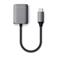 SATECHI USB-C - 3.5mm Audio & PD Adapter (asztroszürke) ST-UCAPDAM small