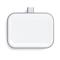 SATECHI USB-C 2 in 1 Wireless charging dock for Apple watch and Airpods - Silver ST-UC2WCDM small