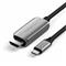 SATECHI USB-C To HDMI 2.1 8K Cable (Mac Devices up to 4K/60Hz, 8K/60Hz, 4K 60Hz/120Hz, 2K/ 40Hz, 1080P/500Hz,  Dynamic HDR10+  HDCP 1.4 & HDCP 2.3) - Space Grey ST-YH8KCM small