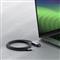 SATECHI USB-C To HDMI 2.1 8K Cable (Mac Devices up to 4K/60Hz, 8K/60Hz, 4K 60Hz/120Hz, 2K/ 40Hz, 1080P/500Hz,  Dynamic HDR10+  HDCP 1.4 & HDCP 2.3) - Space Grey ST-YH8KCM small
