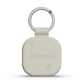 SATECHI Vegan-leather Findall Keychain - Sand ST-LKCFW small